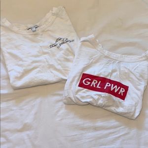 Express x Olivia Culpo crop tops